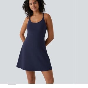 Halara Softlyzero™ Plush Backless Active Dress-Easy Peezy Edition